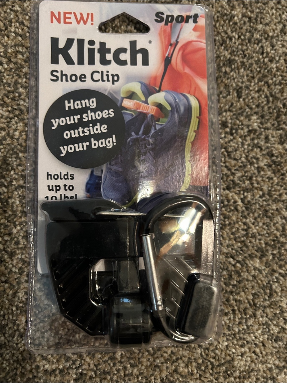 Sport Shoe Clip - Black